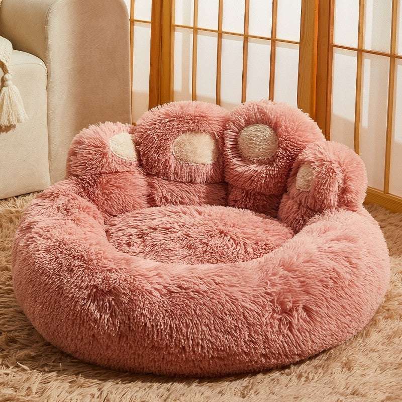 CozyCloud™ Luxury Hand-Shaped Pet Bed - Mans Bestie