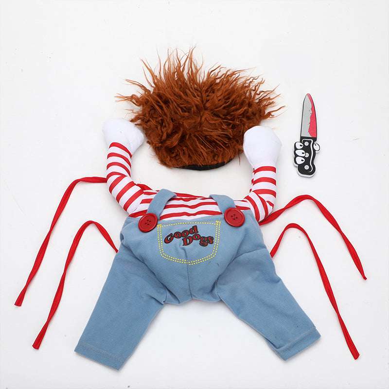 Pet Scary Costume Pet - Mans Bestie
