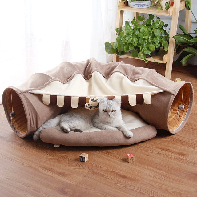 CatVenture™ Cat Tunnel - Mans Bestie