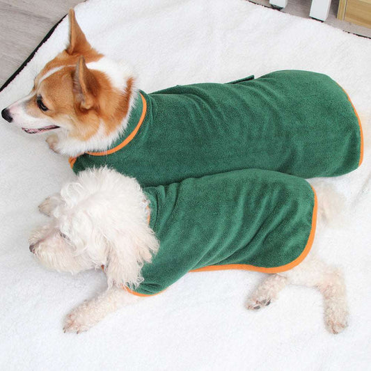Adjustable Pet Bathing Robe - Mans Bestie