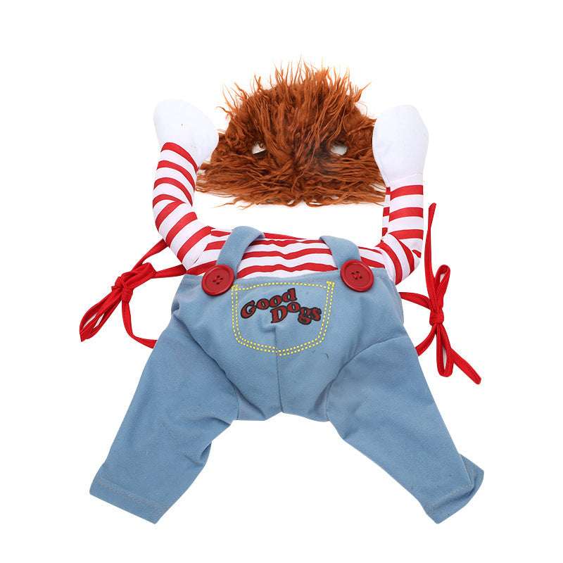 Pet Scary Costume Pet - Mans Bestie