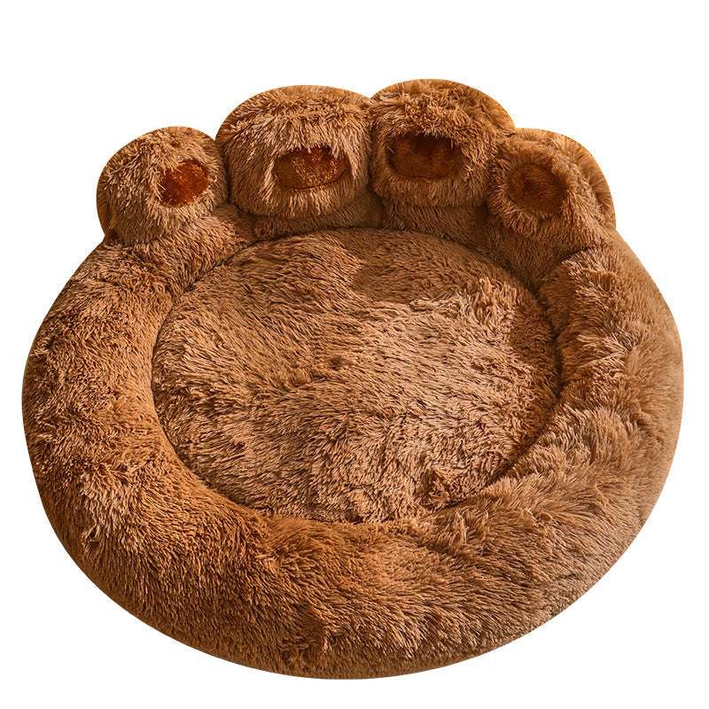 CozyCloud™ Luxury Hand-Shaped Pet Bed - Mans Bestie