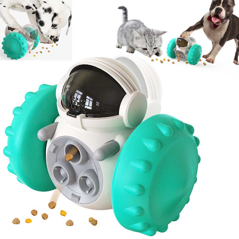 Slow Feed Interactive Balance Car for Cats & Dogs - Mans Bestie