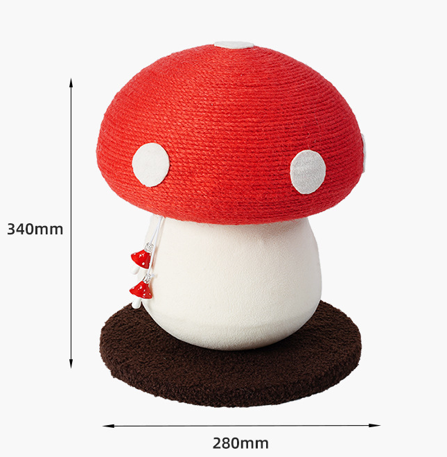 Mushroom Scratching Post