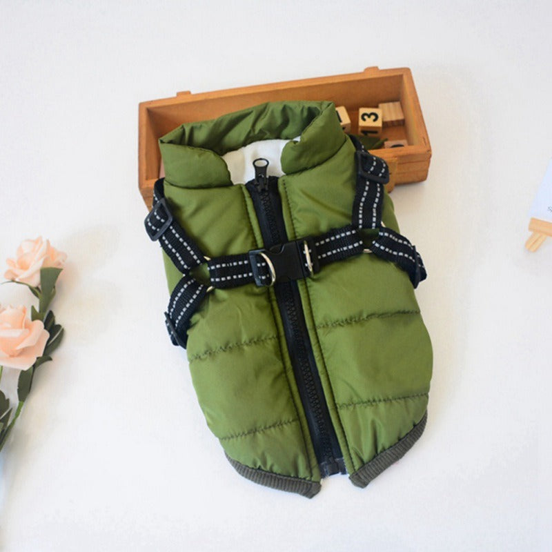 Dog Coat with Harness