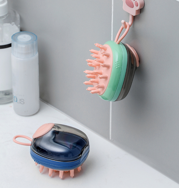 New 2 In 1 Pet Bathing Massage Brush