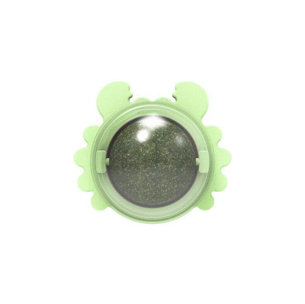Catnip Spinning Lick Ball