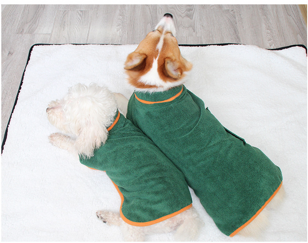 Adjustable Pet Bathing Robe