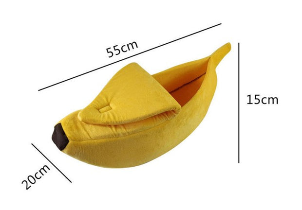 Banana Cat Bed
