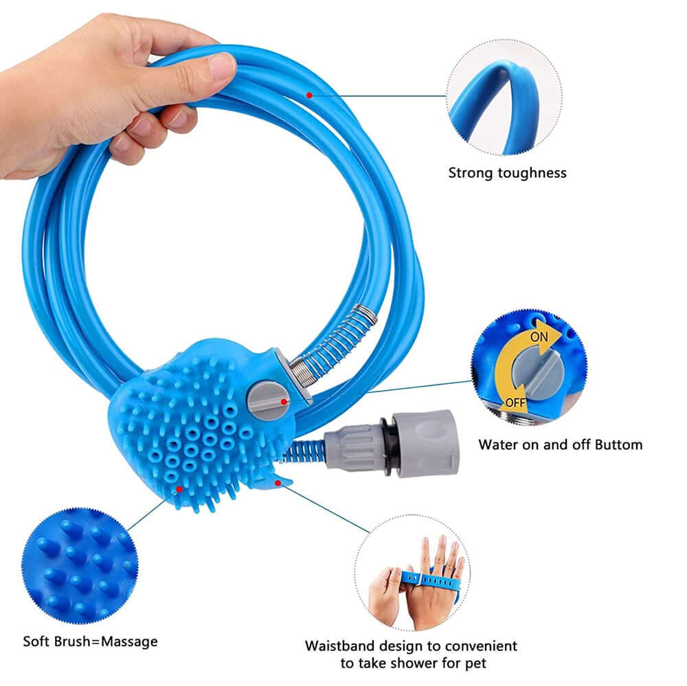 2-in-1 Pet Bathing Shower Tool - Mans Bestie