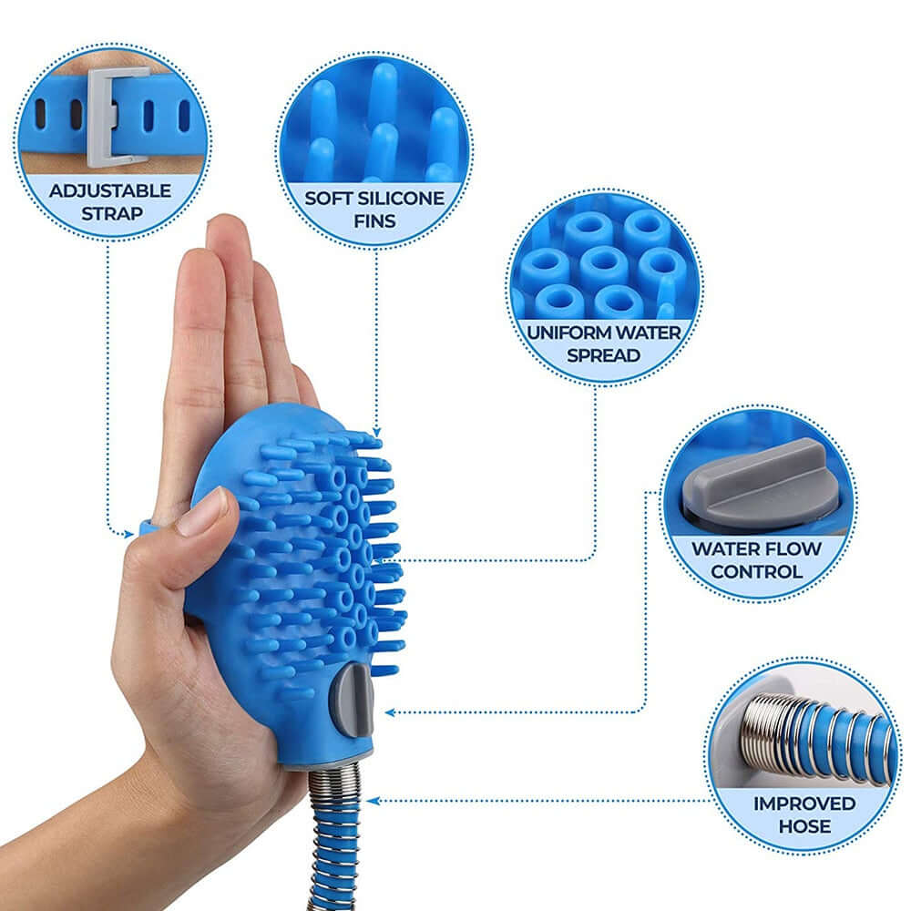 2-in-1 Pet Bathing Shower Tool - Mans Bestie